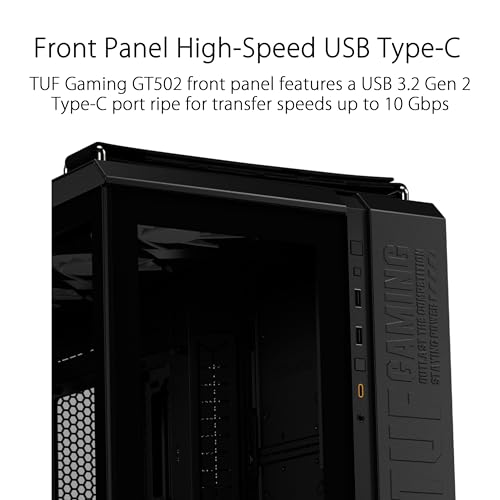 Black Mid ATX Gaming PC Case O811