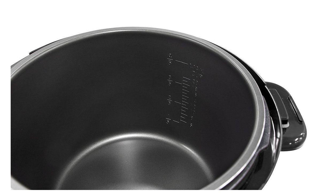 10 Quart Black Electric Pressure Cooker S7201