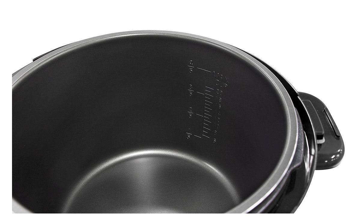 10 Quart Black Electric Pressure Cooker S7201