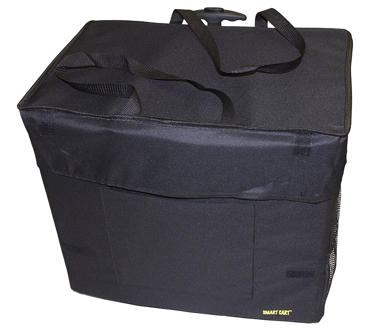 Black Rolling Collapsible Basket Cart O231954