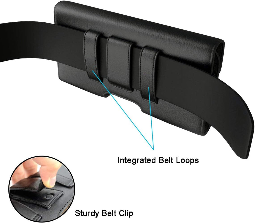Leather Cell Phone Pouch with Belt Clip C92927