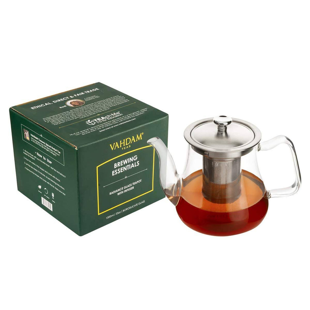 Glass Tea Pot with Infuser P141865