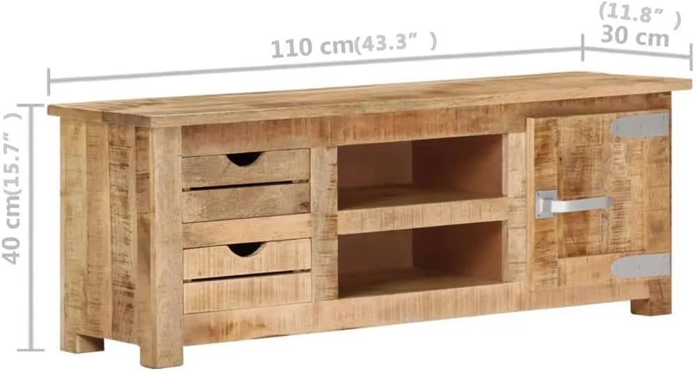 Rough Mango Wood TV Cabinet G508099