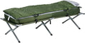Fold Up Camping Bed Set with Air Cot, Sleeping Bag, Pump M36361
