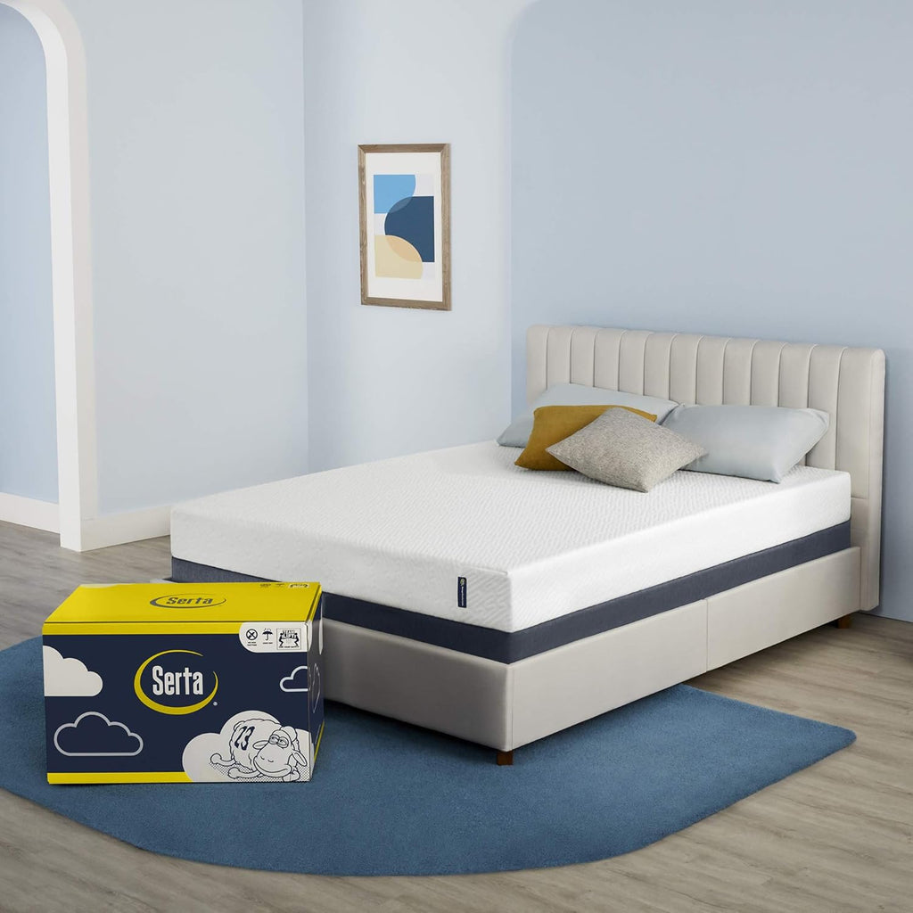 10" Cooling Gel Memory Foam Twin Mattress Bundle Q4628