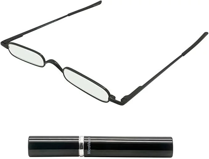 Mini Reader Reading Glasses With Tube Case P7742