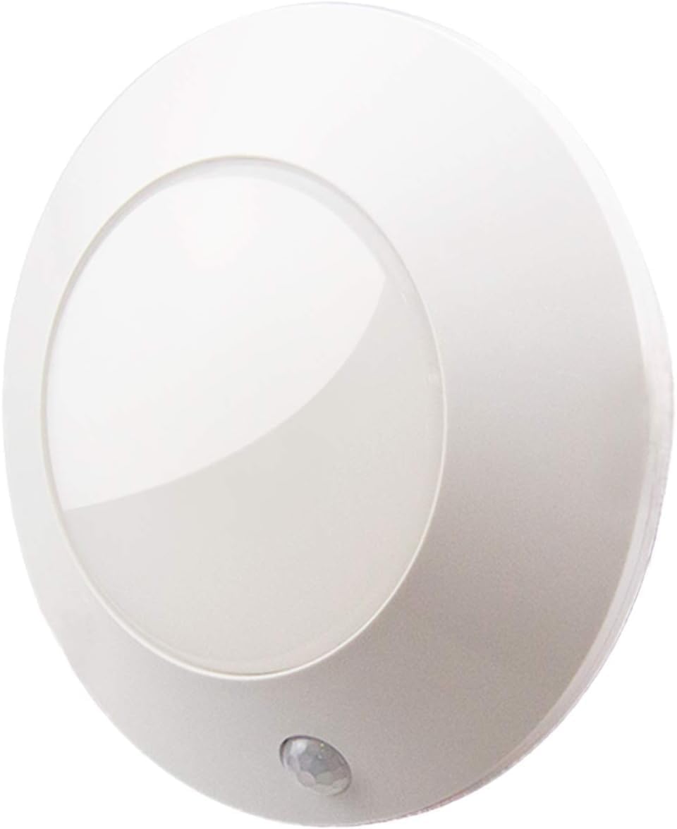 Wireless Battery Operated Motion Sensor LED Ceiling Light, 250 Lumens, 5 Inch, Warm White L763556