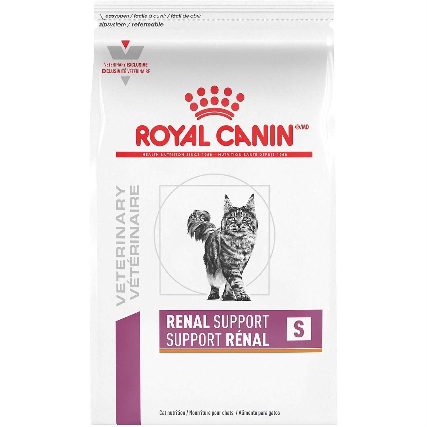 Veterinary Diet Feline Renal Support S Adult Dry Cat Food W443887