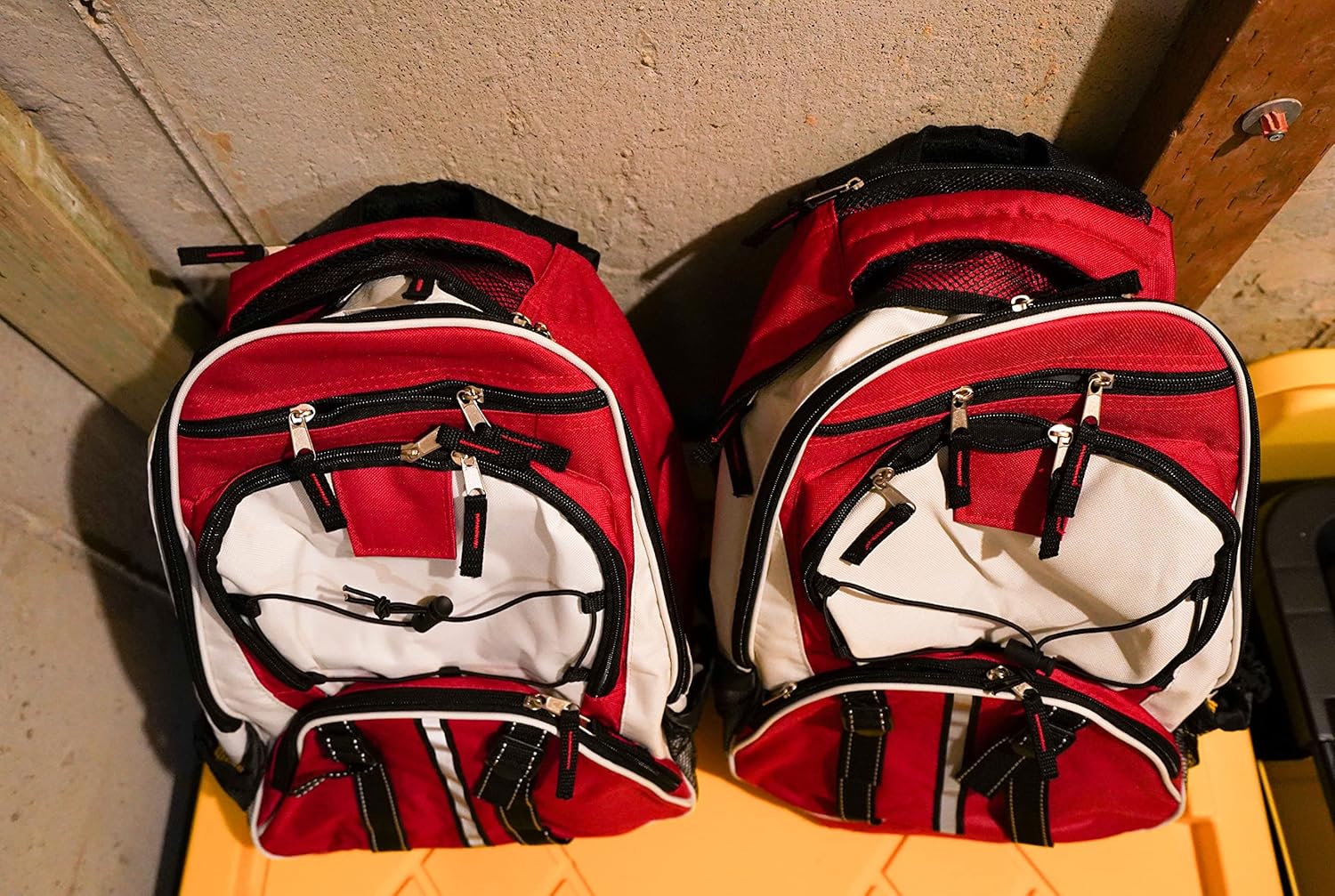 Red Deluxe 72 Hour Emergency Backpack Survival Kit Z6544