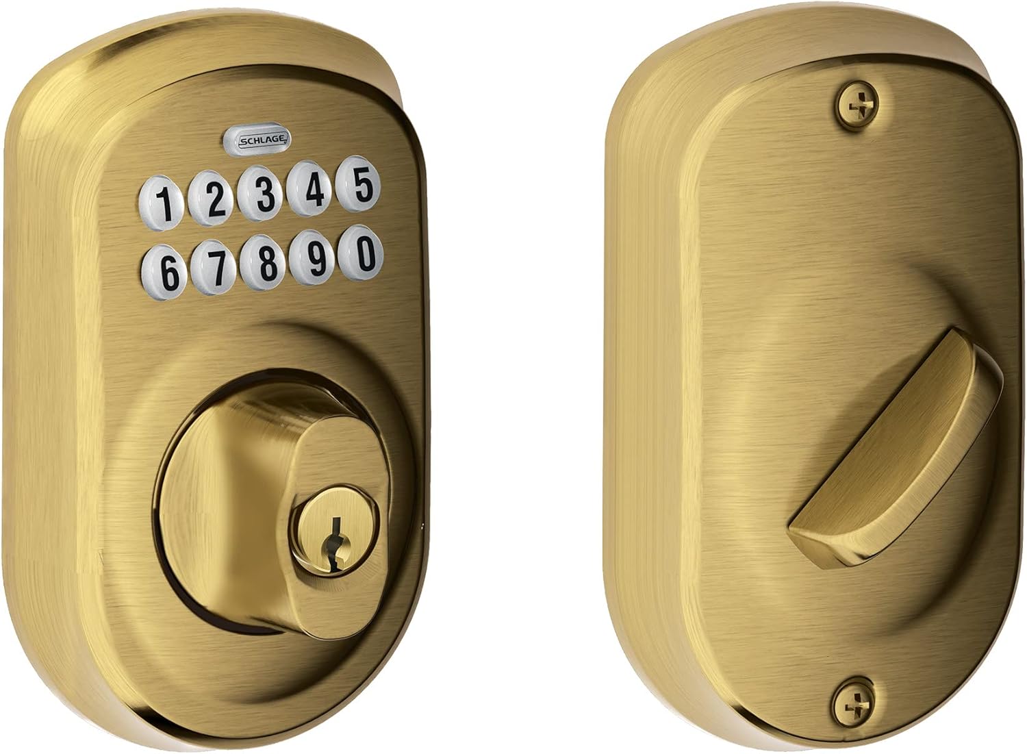Aged Bronze Keypad Deadbolt K200