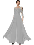 Lace Appliques Chiffon Jumpsuit Z767643