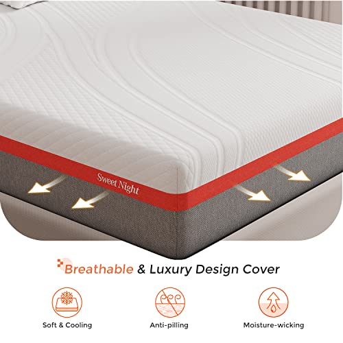 King Size 10 Inch Cooling Gel Memory Foam Mattress O92423