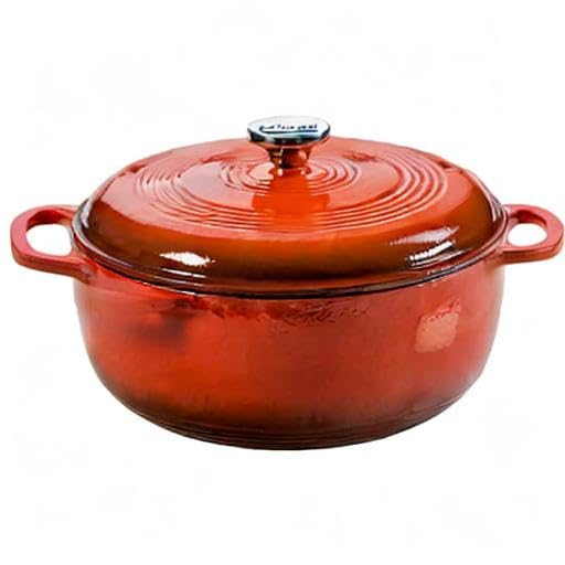 6 Quart Enameled Cast Iron Dutch Oven with Lid R65304