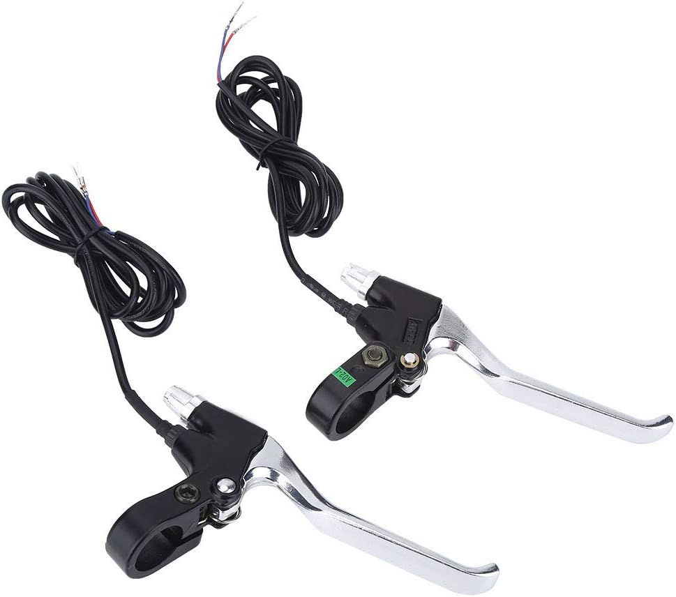 1 Pair 2 Wires Universal Left Right Brakes E Bike Brake Lever Replacement Parts E13877