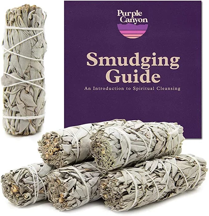 White Sage Bundles 6 Pack 4 inch V745