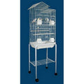 63 inch Large Bird Flight House with Removable Rolling Stand Breeding Travel Cage V306574