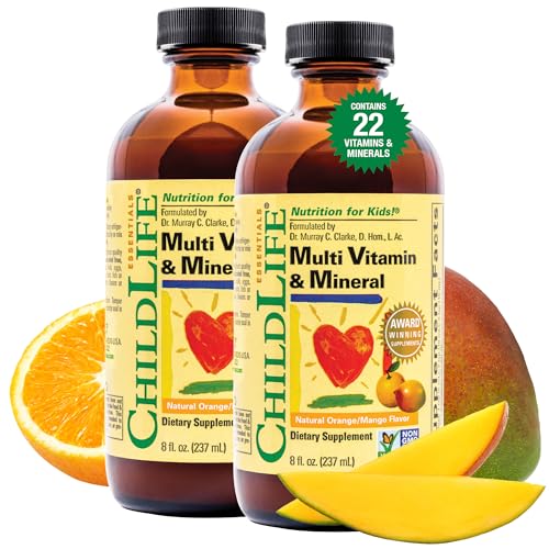 8 Fl Oz Liquid Multivitamin and Mineral Supplement (Pack of 2) L52151