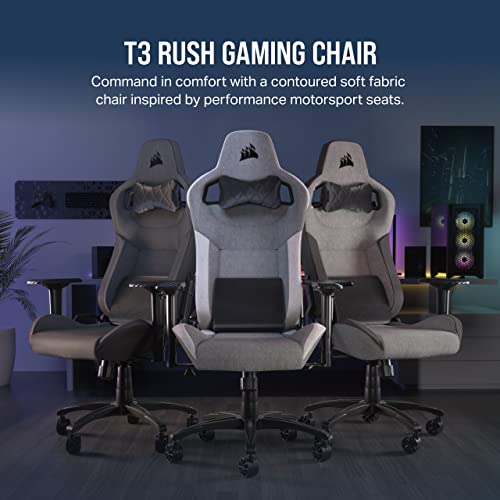 Charcoal Fabric Gaming Chair C482