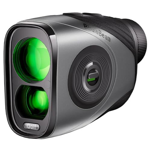 Golf Rangefinder with Slope, 1200Y Laser Range Finder, 7X Magnification, Flag Lock with Vibration, USB-C Rechargeable, Waterproof T57562