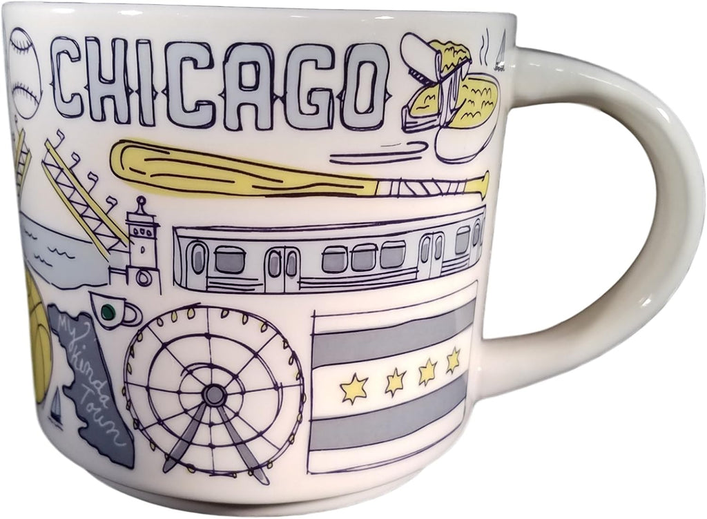 14 oz Ceramic Coffee Mug J3963