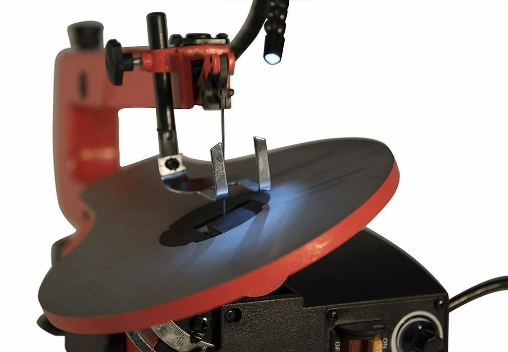 16 in. Variable Speed Scroll Saw with LED Light E6417