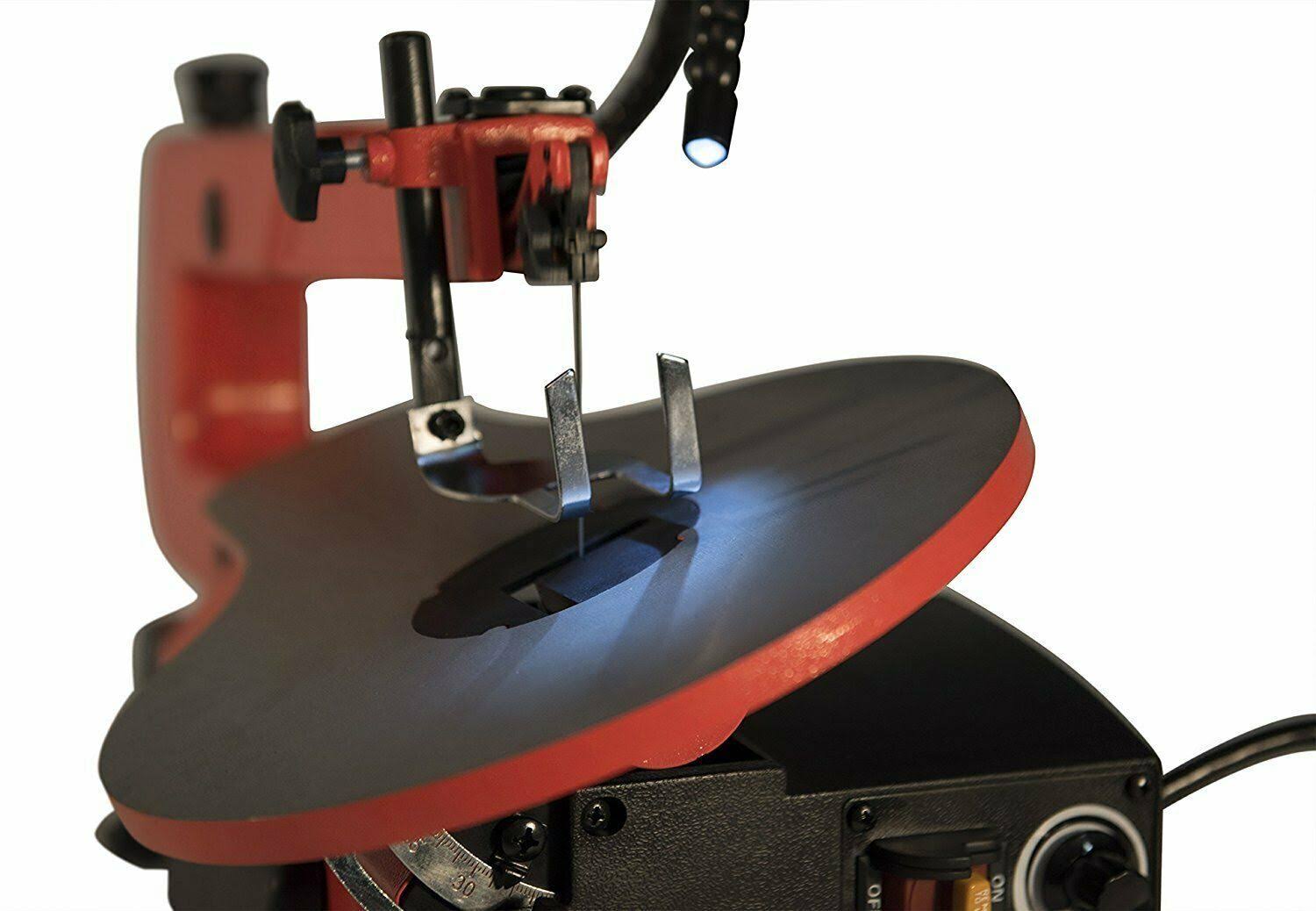 16 in. Variable Speed Scroll Saw with LED Light E6417