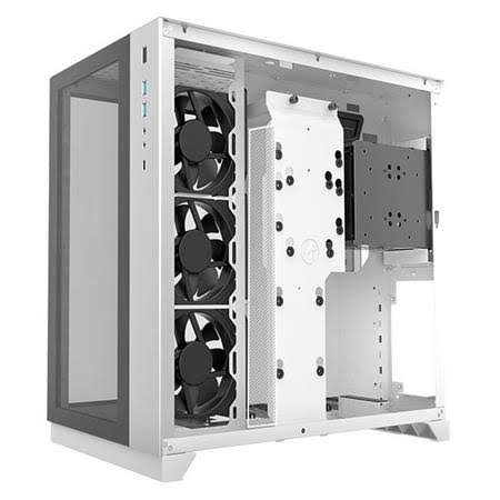 White Tempered Glass SECC ATX Mid Tower Computer Case N8994