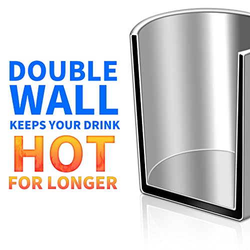 Insulated Stainless Steel Double Wall Travel Mug 400ml O921672