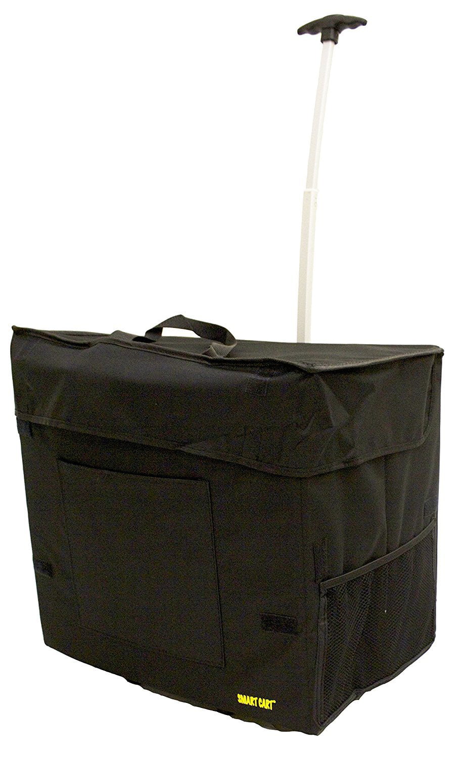 Black Rolling Collapsible Basket Cart O231954