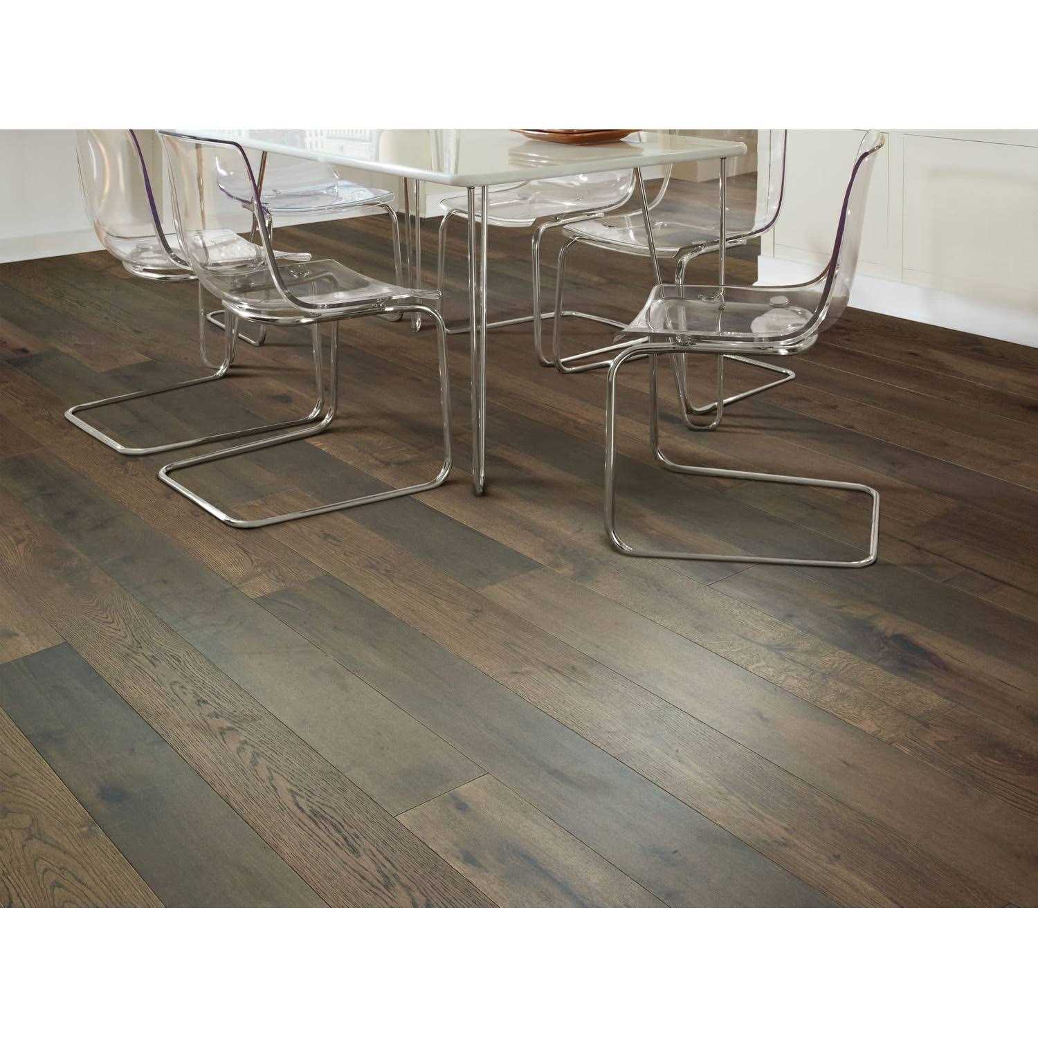 7-1/2 Wide Wirebrushed Waterproof Engineered Hardwood T6440