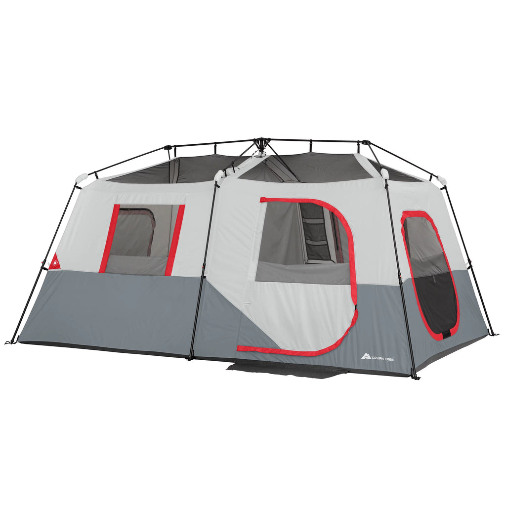 13' x 9' 8-Person Instant Cabin Tent with LED Lights U996