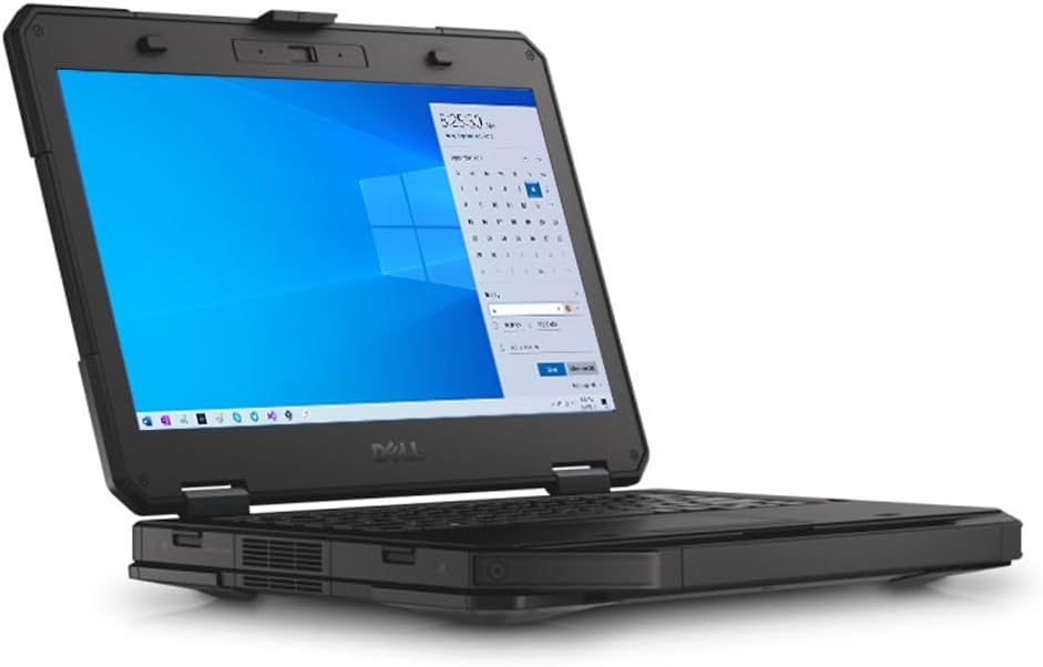 Rugged Laptop 14in Core i5 2GHz 16GB RAM 256GB SSD Windows 10 Pro Black A37554