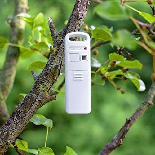 White Wireless Temperature and Humidity Sensor P70586