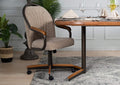 Casual Dining Cushion Swivel And Tilt Rolling Caster Chair P7588