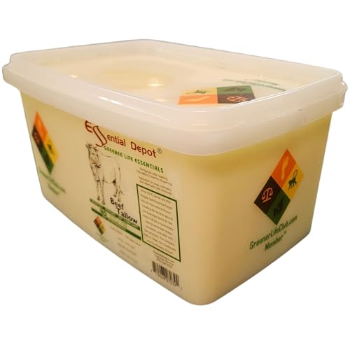 7 lbs Grass Fed Non-GMO Food Grade Beef Tallow T6478
