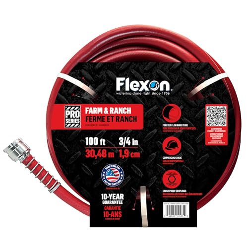 100 ft Red Garden Hose N2814