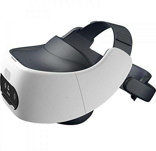 Almond White VR Headset Bundle with Controllers, Face Cushion, QC 3.0 Charger and USB Type-C Cable C527