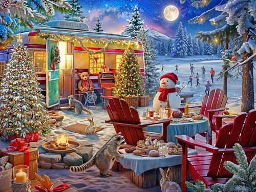 500 Piece Christmas Jigsaw Puzzle Q79432