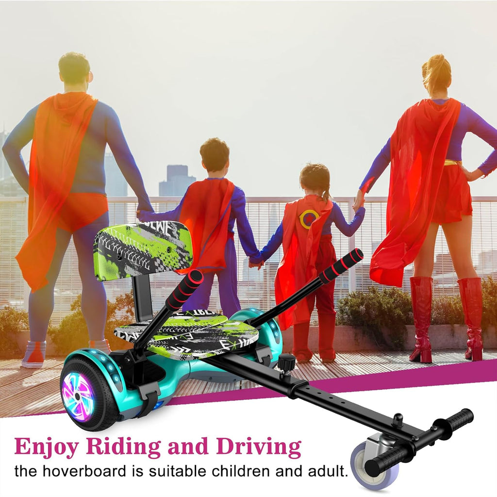 6.5 Inch Self Balancing Hoverboard with Bluetooth and LED Lights Q2354