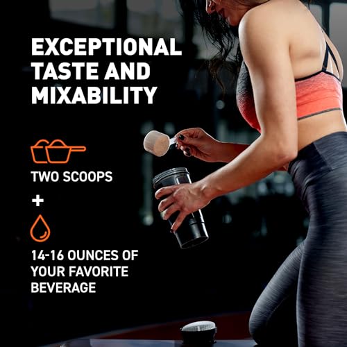 Chocolate Whey Protein Powder, 60g Protein & 12g BCAAs Per 2 Scoops, 3.9lbs O225