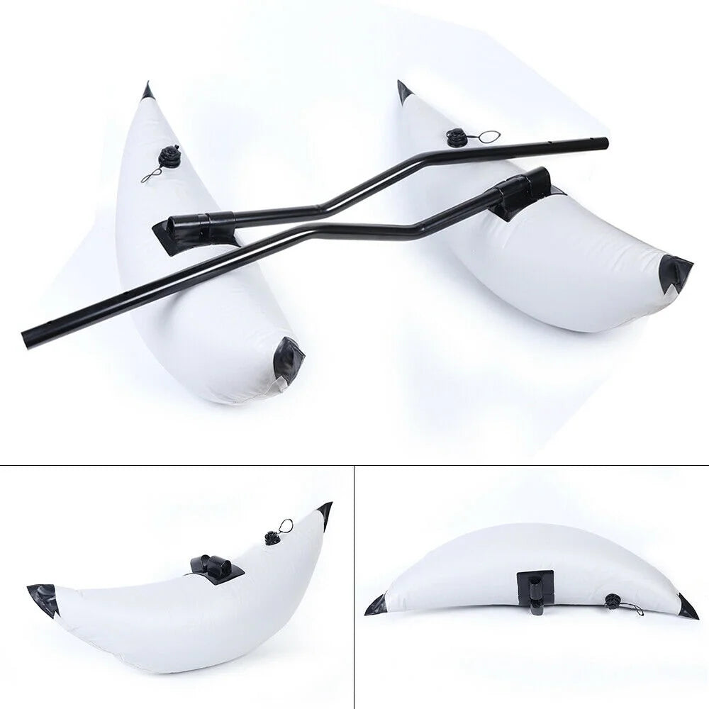 2 Pack PVC Inflatable Kayak Outrigger Stabilizer N5631