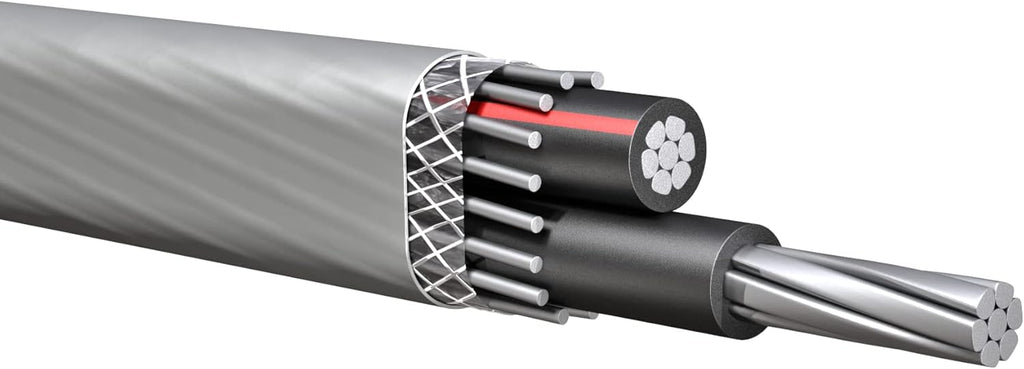 4-4-4 Aluminum SEU Service Entrance Cable 500FT X157490