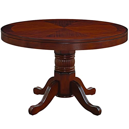 Antique White 48" Game Table E3473