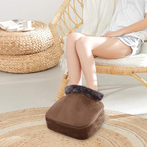 Foot Massager with Heat, Shiatsu Foot and Back Massager U67023