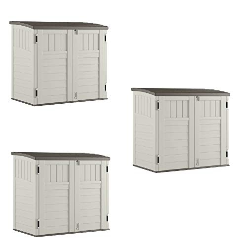 34 Cu Ft Capacity Horizontal Outdoor Storage Shed L669