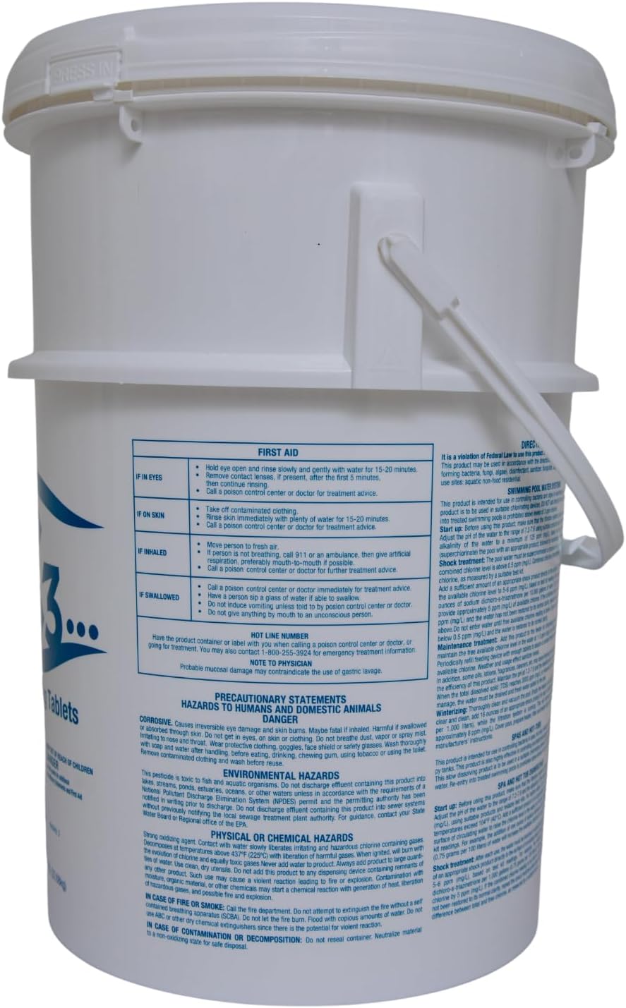 3 Inch Chlorine Tablets A1393