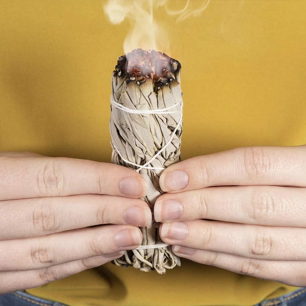 White Sage Bundles 6 Pack 4 inch V745