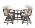 4 Person Poly Adirondack Counter Height Table Set F227