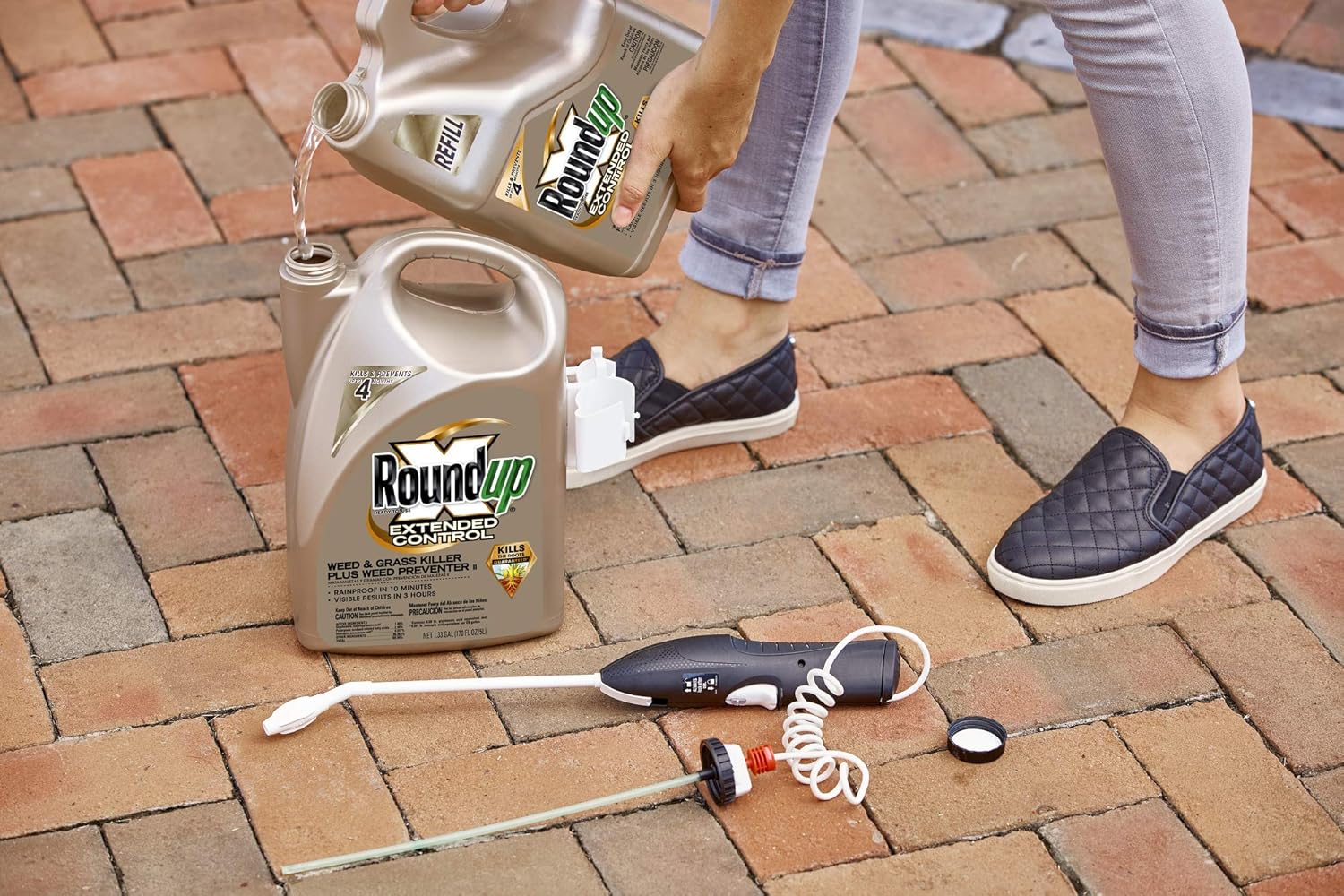 Weed & Grass Killer Plus Weed Preventer Refill 1.25 gal. F143
