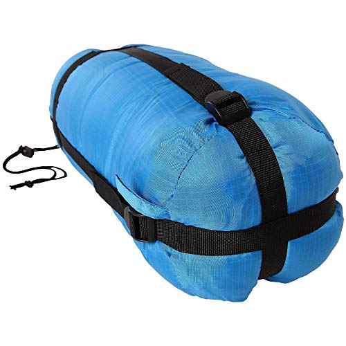 Arctic Blue Water Resistant Adventure Blanket with Compression Sack E4500